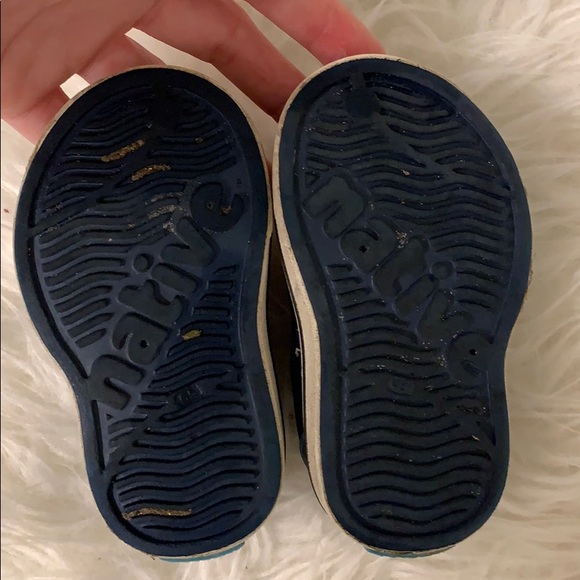 Native Miles Baby Toddler Shoes Navy Native Shoes - Picture 3 of 7